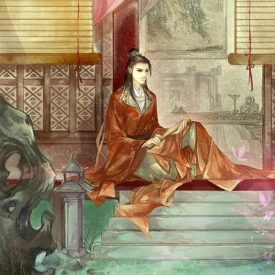 一男一女的古风情侣头像高清两张图片 情侣头像古风唯美一对