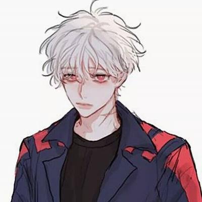 高清冷酷的情头动漫两张分开图片 动漫情头一男一女冷酷