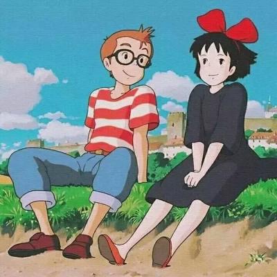 高清可爱萌的情侣头像两小孩子卡通 动漫头像情侣可爱萌