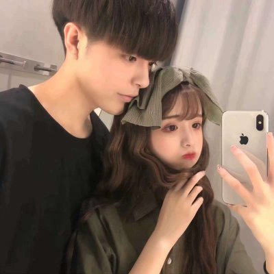高清很潮两张一组的真人情头 高清版情头真人