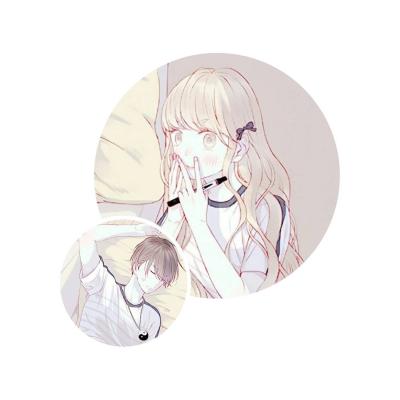 大图加小图创意微信头像情侣系列 创意微信情侣头像