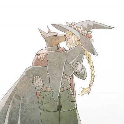 高清好看的魔女养成系列情侣图片头像 情侣头像魔女系