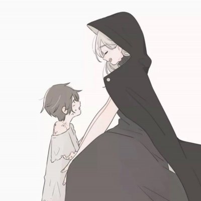 高清好看的魔女养成系列情侣图片头像 情侣头像魔女系