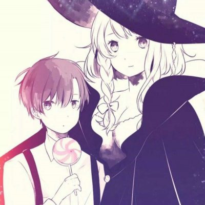 高清好看的魔女养成系列情侣图片头像 情侣头像魔女系