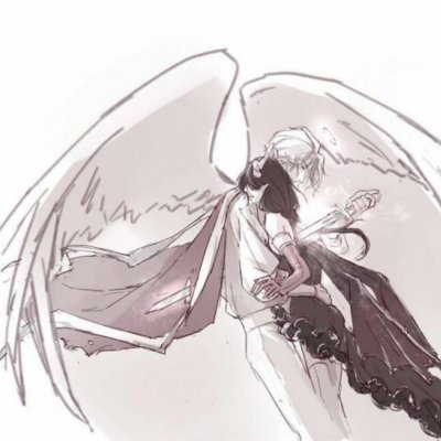 高清好看的魔女养成系列情侣图片头像 情侣头像魔女系