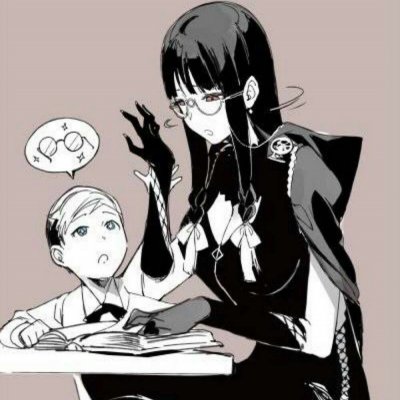 高清好看的魔女养成系列情侣图片头像 情侣头像魔女系