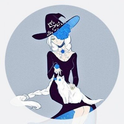高清好看的魔女养成系列情侣图片头像 情侣头像魔女系