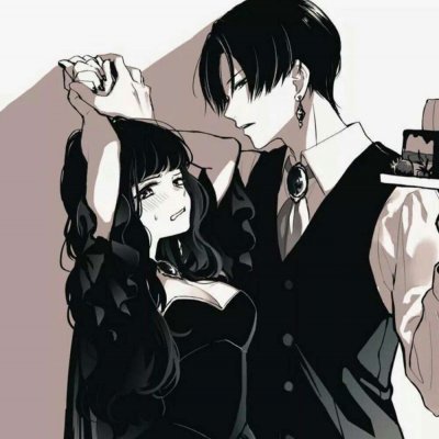 高清好看的魔女养成系列情侣图片头像 情侣头像魔女系