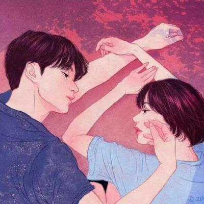 好看高清动漫情侣头像两张一组 高清动漫情侣头像一对