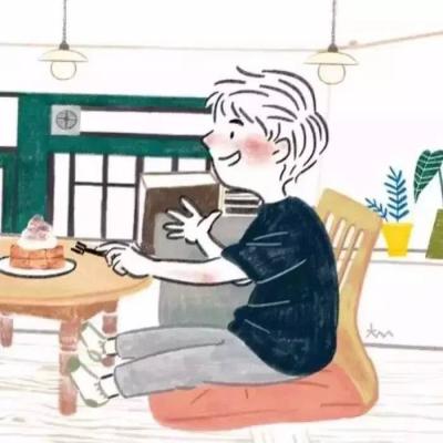 高清卡通萌萌哒可爱头像一男一女 情侣头像萌萌哒一对