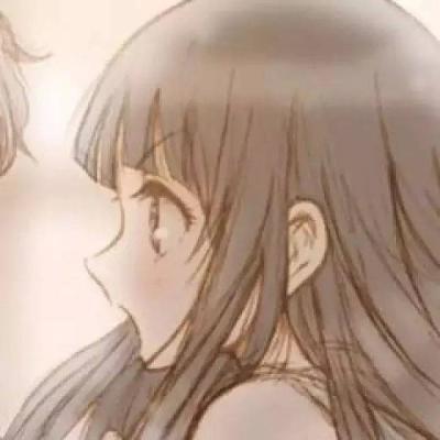 高清卡通萌萌哒可爱头像一男一女 情侣头像萌萌哒一对