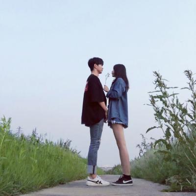 高清小清新的情侣头像唯美范一对 情侣头像小清新一对两张
