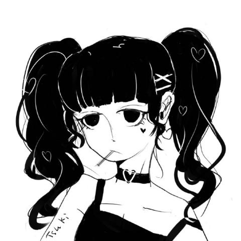 高好看的漫画高质量虐狗情头 漫画情侣头像一男一女