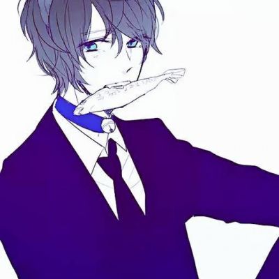 唯美动漫二次元情侣头像一左一右