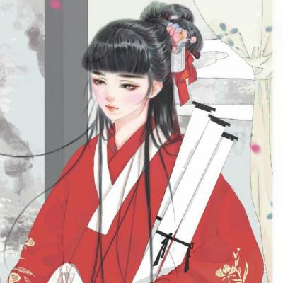 高清绝美的分开的两张古风情侣头像 绝美古风情侣头像两张