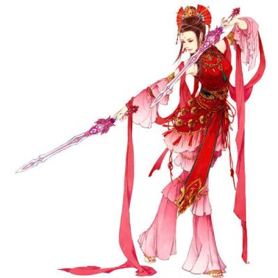 高清绝美的分开的两张古风情侣头像 绝美古风情侣头像两张