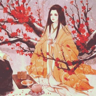 高清绝美的分开的两张古风情侣头像 绝美古风情侣头像两张