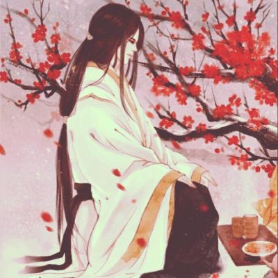 高清绝美的分开的两张古风情侣头像 绝美古风情侣头像两张