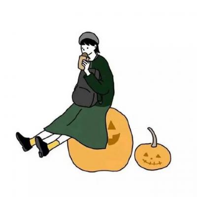 高清好看的简约卡通清新情头 情头卡通可爱清新简约一对