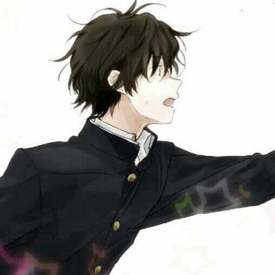 高清好看的动漫情头一男一女 情头动漫一男一女分开冷酷帅气