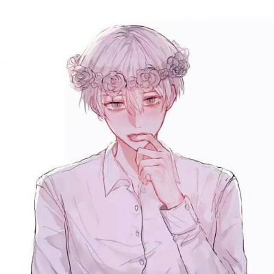 高清好看的动漫情头一男一女 情头动漫一男一女分开冷酷帅气