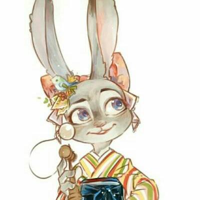 疯狂动物城狐狸和兔子情侣头像 兔子狐狸情侣头像图片