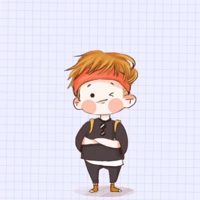 高清好看有爱的卡通情侣头像图片 情侣卡通头像一左一右