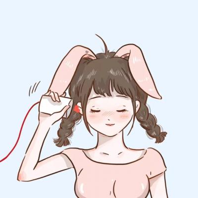 高清好看有爱的卡通情侣头像图片 情侣卡通头像一左一右