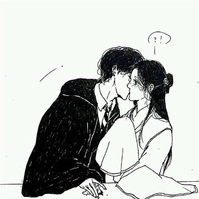 情话微甜 动漫情侣头像高清大图