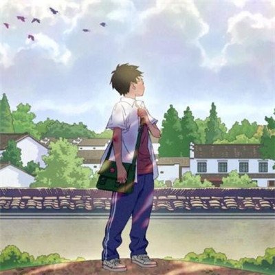 高清好看的二次元情头一对一男一女 动漫情头一男一女两张