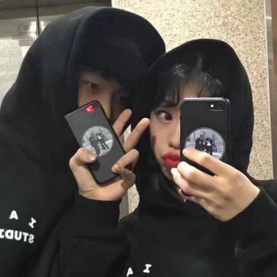 高清比较社会的情侣头像图片 社会情侣头像超拽一对