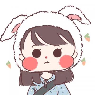 高清好看的简约卡通情侣微信头像 简约微信情侣头像一对