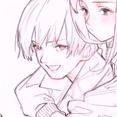 高清好看的二次元cp头像 二次元cp情侣头像一对