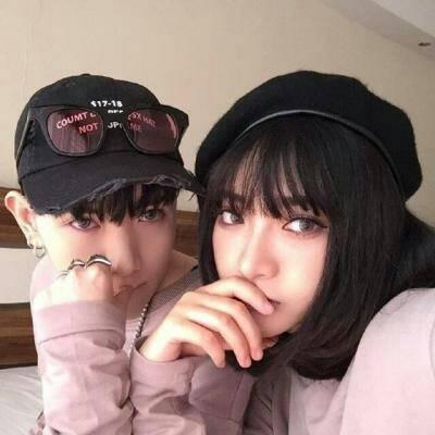 高清好看的最新韩潮情侣头像图片 情侣头像潮流韩版