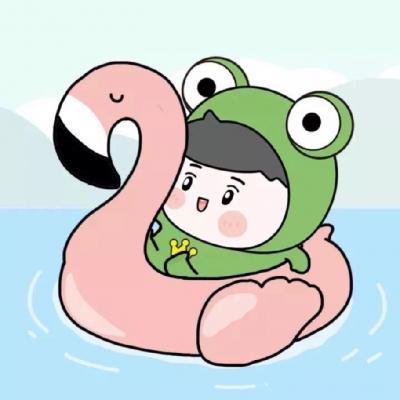 高清可爱的超萌卡通情侣头像一男一女 微信情侣头像一男一女
