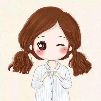 高清可爱的超萌卡通情侣头像一男一女 微信情侣头像一男一女