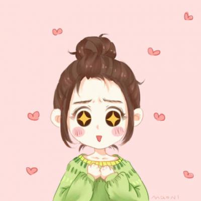 高清可爱的超萌卡通情侣头像一男一女 微信情侣头像一男一女