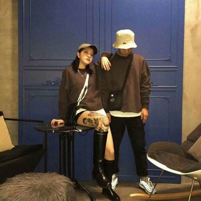 情头像情侣双人两张酷,很酷的情侣头像潮流时尚