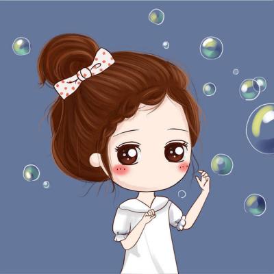 高清有爱的q版卡通情侣头像图片 情侣头像q版卡通呆萌