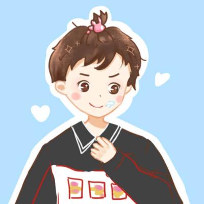 九组高清好看的卡通情侣呆萌头像图片