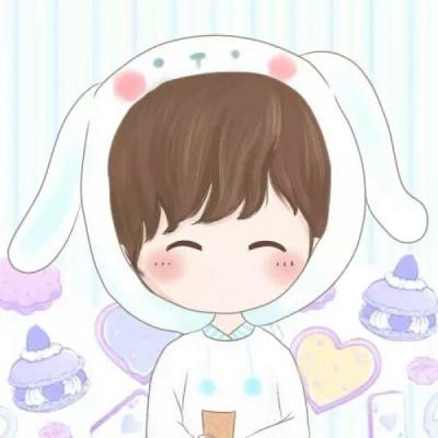 高清可爱的创意情侣头像卡通一对