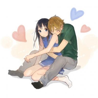 高清可爱超萌卡通情侣头像一男一女 情侣头像一男一女卡通