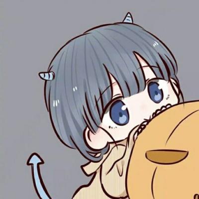 萌卡通情侣头像一对两张
