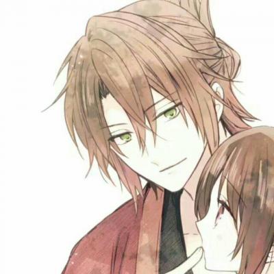 古风二次元双人情头高清好看 二次元古风情头高清