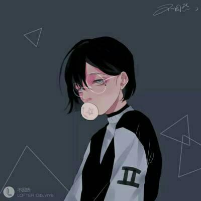 高清独一无二动漫情头大图 二次元情侣头像一男一女