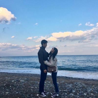 高清小清新风格双人情头 小清新情侣头像一对