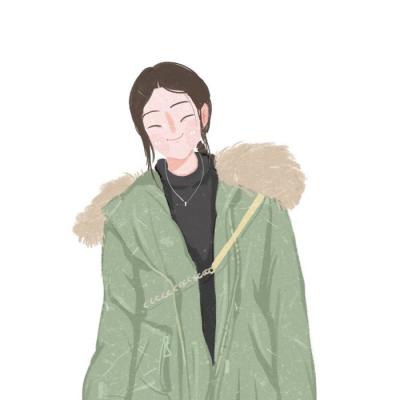 好看高清手绘情头大图 高清简约手绘情侣头像