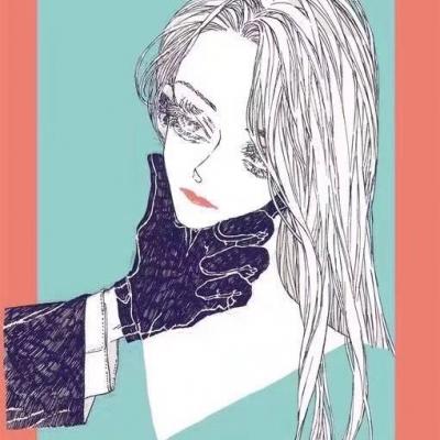 风格高冷的二次元情侣一男一女 高冷的二次元情侣头像