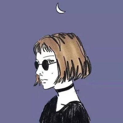 风格高冷的二次元情侣一男一女 高冷的二次元情侣头像