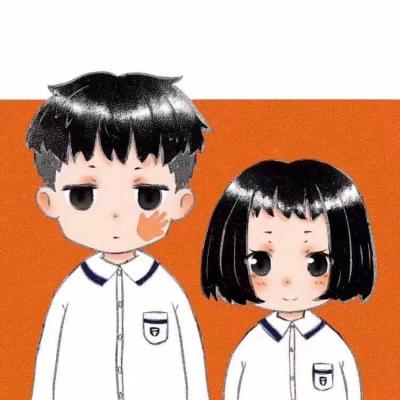 可爱情侣头像搞笑逗比卡通一对超有爱 创意逗比情侣头像卡通